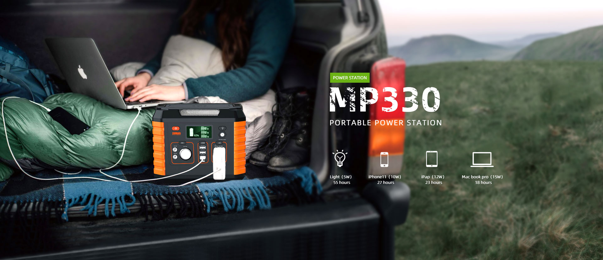 MP330 Portable Power Station